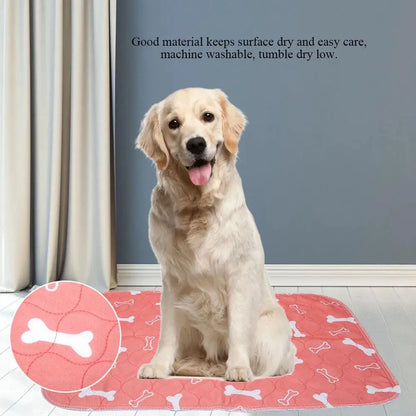 GripDry™ Reusable Dog Pee Pad — Washable, Leak-Proof, Non-Slip Potty & Travel Mat
