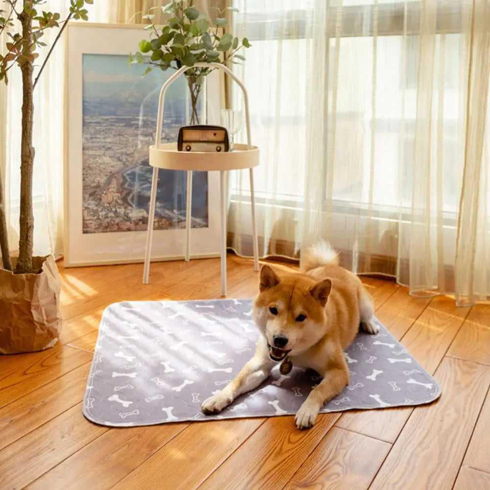 GripDry™ Reusable Dog Pee Pad — Washable, Leak-Proof, Non-Slip Potty & Travel Mat