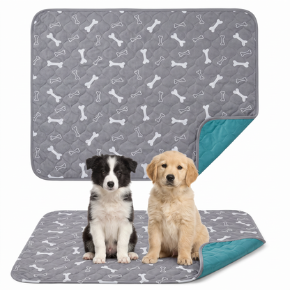 GripDry™ Reusable Dog Pee Pad — Washable, Leak-Proof, Non-Slip Potty & Travel Mat