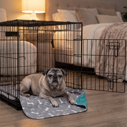 GripDry™ Reusable Dog Pee Pad — Washable, Leak-Proof, Non-Slip Potty & Travel Mat