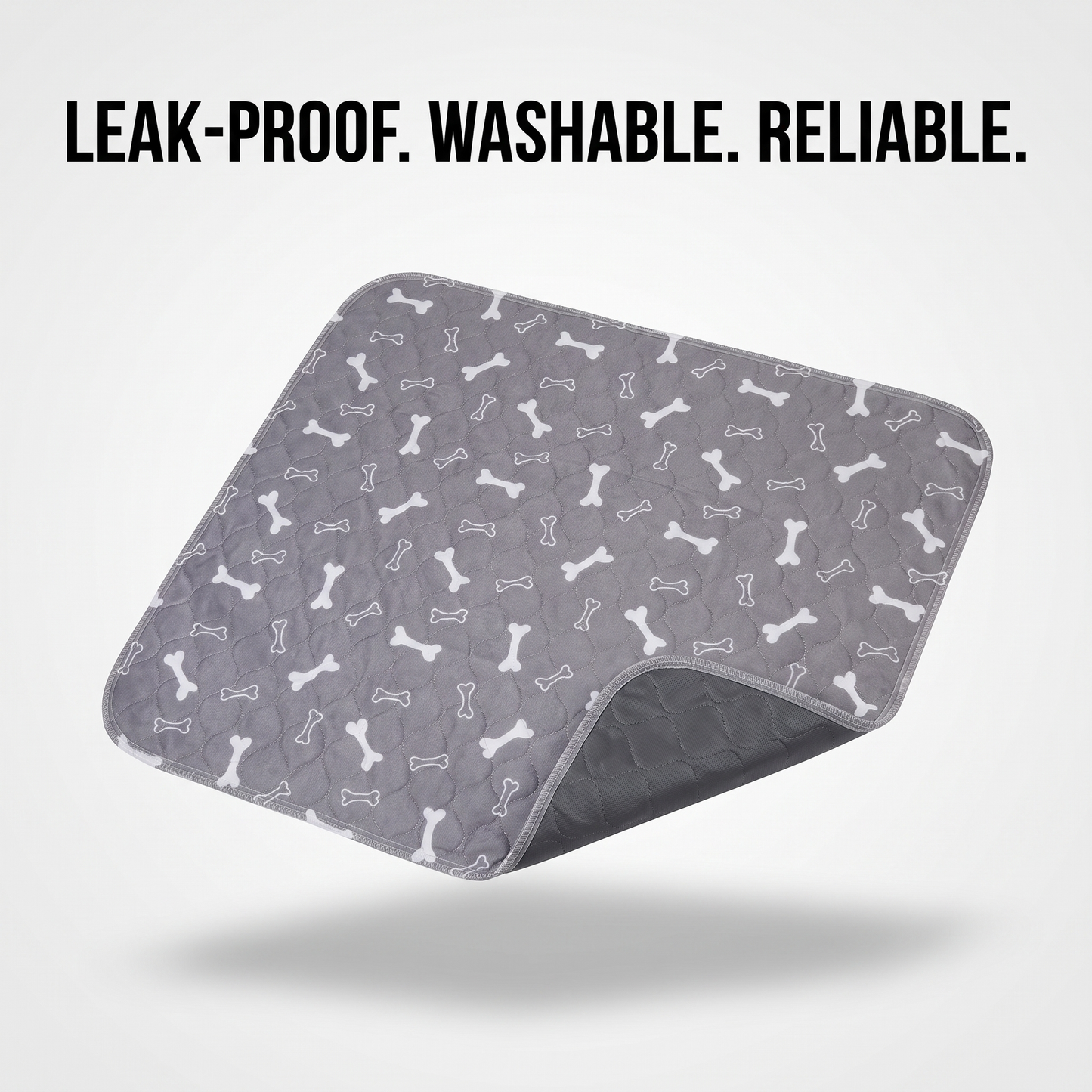 GripDry™ Reusable Dog Pee Pad — Washable, Leak-Proof, Non-Slip Potty & Travel Mat